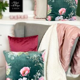 Couverture et coussin velours