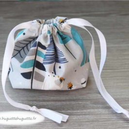Petit sac ou pochon en tissu