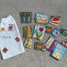 Jeu de memory en tissu