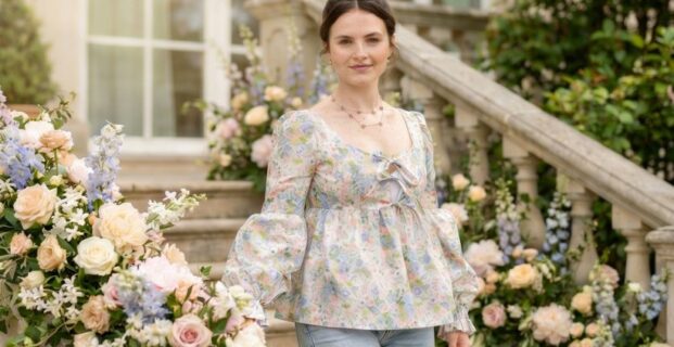 Blouse romantique femme