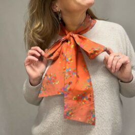 Col lavallière féminin