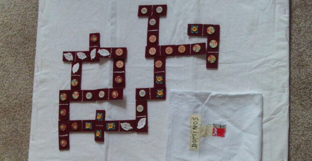 Dominos en feutrine