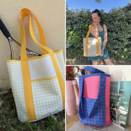 Sac cabas retro
