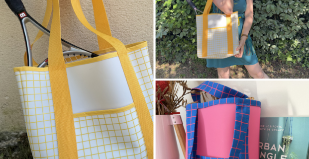 Sac cabas retro