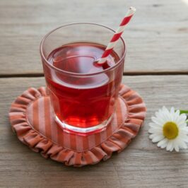 Sous-verres forme cœur