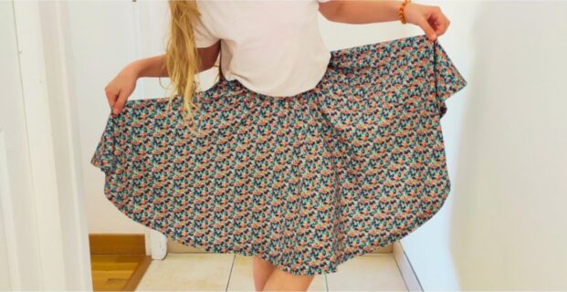 Jupe cercle Ondine