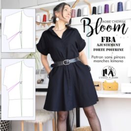 FBA – patron sans pince + manche kimono