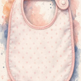 Bavoir Bébé éponge et coton