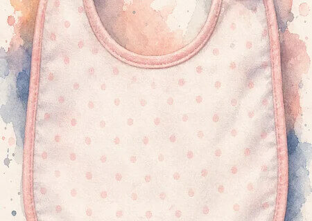 Bavoir Bébé éponge et coton