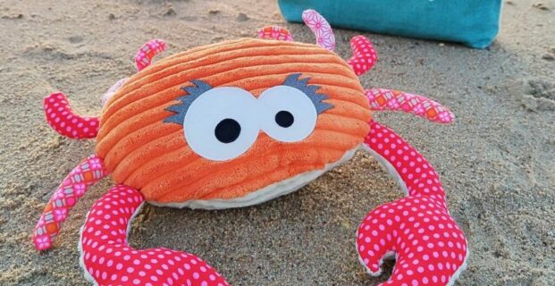 Peluche crabe
