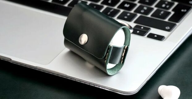 Étui en cuir pour AirPods