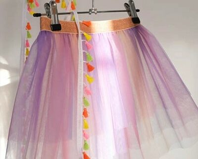 Jupe en tulle facile sur mesure